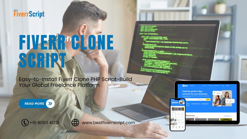 Fiverr Clone PHP Script